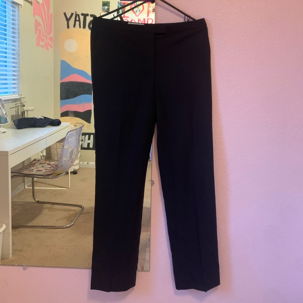 black jilsander italian dress pants